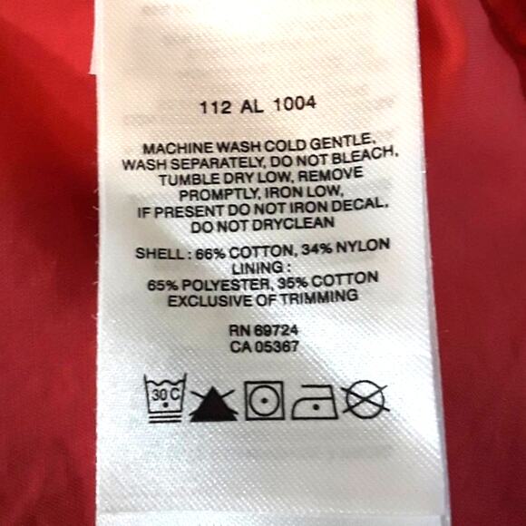 Womens Sz M Orange Full Zip Cotton Blend Pockets Lightweight Columbia Vest - Picture 5 of 9